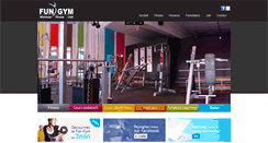 Desktop Screenshot of fun-gym.be